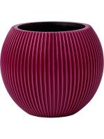 Кашпо Capi nature groove special vase ball purple D29 H26 см 6CAPGP104