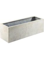Кашпо Grigio small box antique white-concrete L100 W30 H30 см 6DLIAW652