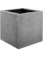 Кашпо Struttura cube light grey L50 W50 H50 см 6DLIAF305