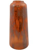 Ваза Meja vase splashed orange D10 H24 см 6GLZ70790