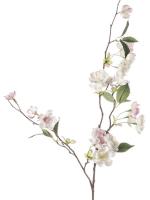 Персиковая ветвь с бело-розовыми цветами искусственная H80 см 8EE416046