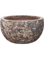 Кашпо Lava bowl relic rust metal D52 H29 см 6LAVB290M