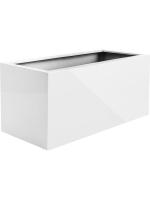Кашпо Argento box shiny white L150 W50 H50 см 6DLIA0949
