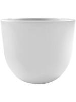 Кашпо Rotazionale eggy round pot white D65 H50 см 6VECREW04