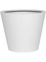 Кашпо Fiberstone matt white bucket m D58 H50 см 6FSTMWBU5