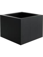 Кашпо Argento cube black L30 W30 H30 см 6DLIAB095