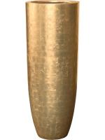 Кашпо Metallic silver leaf partner glossy gold (with liner) D46 H120 см 6MTLPG120