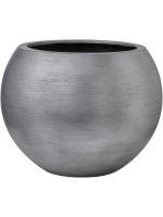 Кашпо Capi nature retro vase ball silver D40 H32 см 6CAPSR270