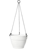 Кашпо подвесное Vibia campana hanging basket white D26 H18 см 6ELHVB26W