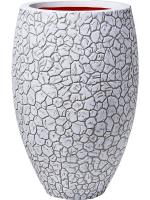 Кашпо Capi nature clay nl vase elegant deluxe ivory D45 H72 см 6CAPTCV72