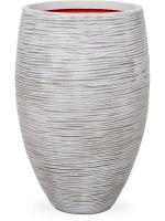 Кашпо Capi nature rib nl vase vase elegant deluxe ivory D39 H60 см 6CAPTIV26