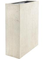 Кашпо Grigio divider antique white-concrete L69 W26 H64 см 6DLIAW509