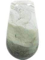 Ваза Jazz vase marble green D16 H29 см 6GLZ63897