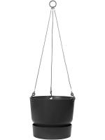 Кашпо подвесное Greenville hanging basket living black D24 H20 см 6ELHGR246