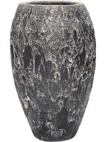 Кашпо Baq lava emperor relic black D57 H95 см 6LAVE950Z