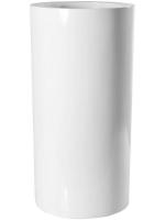 Кашпо Fiberstone glossy white klax D30 H60 см 6FSTGWKL60
