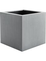 Кашпо Argento cube natural grey L40 W40 H40 см 6DLIA0957