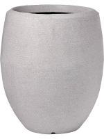 Кашпо Capi arc granite vase elegant deluxe ivory D85 H100 см 6CAP8073I