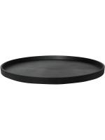 Поддон Fiberstone saucer round l black D56 H4 см 6FSTXA561