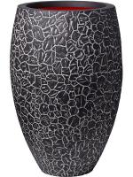 Кашпо Capi nature clay nl vase elegant deluxe anthracite D45 H72 см 6CAPTCV62