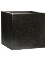 Кашпо Capi lux pot square iv black L50 W50 H50 см 6CAPLT904