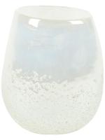 Ваза Ivy vase pearl white D14 H15 см 6GLZ63915