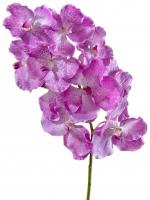 Орхидея Ванда (ветвь) ярко-сиреневая с прожилками искусственная 30.0610042LPR