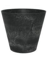 Кашпо Artstone claire pot black D47 H47 см 6ARTRZ474