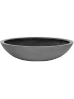 Кашпо Fiberstone jumbo bowl grey l D110 H27 см 6FSTJBG27
