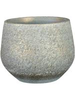 Кашпо Noor pot metallic grey D16 H13 см 6PTR69700