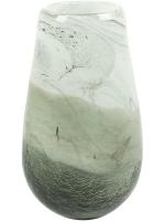 Ваза Jazz vase marble green D14 H23 см 6GLZ63896