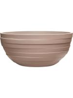 Кашпо Circulum natural bowl cedar grey D80 H35 см 6TAUCIR12