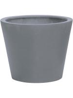 Кашпо Fiberstone bucket grey xs D40 H35 см 6FSTRBG35