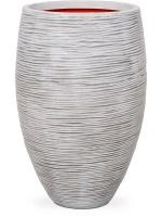 Кашпо Capi nature rib nl vase vase elegant deluxe ivory D56 H86 см 6CAPTIV28