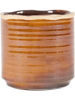 Кашпо Jordy pot caramel D14 H13 см 6PTR64457