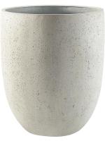 Кашпо Grigio tall egg pot antique white-concrete D30 H35 см 6DLIAC352