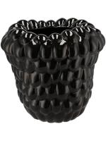 Ваза Raspberry vase black D37 H37 см 6DKK00261