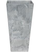 Кашпо Artstone ella vase grey L26 W26 H49 см 6ARTKG503