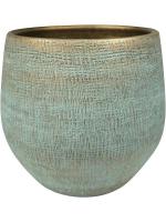 Кашпо Indoor pottery pot ryan shiny blue D31 H28 см 6PTR63400