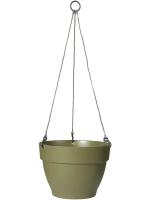 Кашпо подвесное Vibia campana hanging basket sage green D26 H18 см 6ELHVB26G
