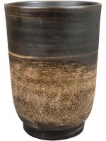 Кашпо Aico pot tall shiny brown D20 H30 см 6PTR70744