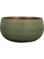 Кашпо Lydia bowl shiny green D28 H13 см 6PTR69746