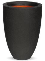 Кашпо Capi urban smooth nl vase elegance low i black D26 H36 см 6CAPTB781