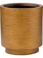 Кашпо Capi lux retro vase cylinder gold D23 H25 см 6CAPGR315
