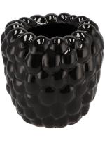Ваза Raspberry vase black D24 H24 см 6DKK00259