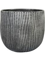 Кашпо Feico pot metal black D30 H26 см 6PTR69896