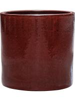Кашпо Cylinder pot deep red D40 H40 см 6CILDR040