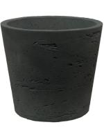 Кашпо Rough mini bucket xxxs black washed D9 H7 см 6PPNEBB10