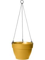 Кашпо подвесное Vibia campana hanging basket honey yellow D26 H18 см 6ELHVB26Y