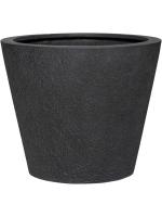 Кашпо Granite bucket m midnight black D60 H50 см 6FSTGB016